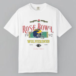 Michigan Wolverines 1992 Rose Bowl T shirt