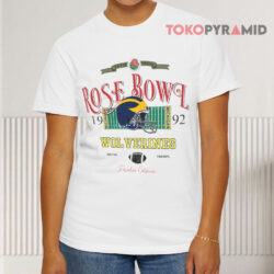 Michigan Wolverines 1992 Rose Bowl White T shirt