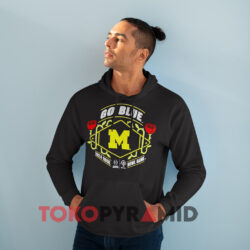 Michigan Wolverines 2024 Rose Bowl Shirt 4 Michigan Wolverines 2024 Rose Bowl Black Hoodie
