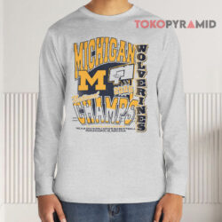 Michigan Wolverines Basketball National Champions Long sleeved