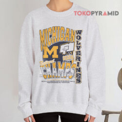 Michigan Wolverines Basketball National Champions Sweatshirt