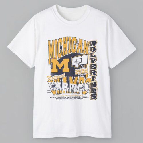 Michigan Wolverines Basketball National Champions T shirt