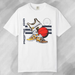 Michigan Wolverines Go Blue Vintage T shirt