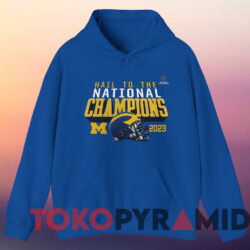 Michigan Wolverines Hail To The 2023 National Champions Hometown Shirt 3 Michigan Wolverines Hail To The 2023 National Champions Hometown Shirt Blue Hoodie