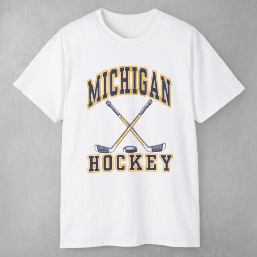 Michigan Wolverines Ice Hockey Ncaa T shirt Michigan Wolverines Ice Hockey Ncaa T shirt