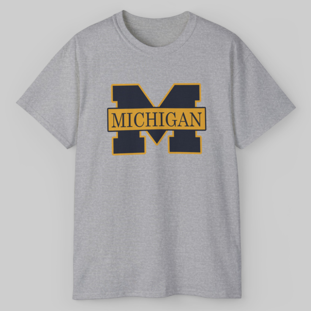 Michigan Wolverines Logo T shirt Michigan Wolverines Logo T shirt