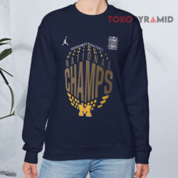 Michigan Wolverines Nike 2026 Men's Basketball National Champions Sweatshirt