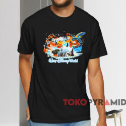Mickey And Friends Walt Disney World T shirt Black T shirt