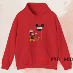 Mickey And Pluto Disney MGM Studios T-shirt 2 Mickey And Pluto Disney Mgm Studios T shirt Red Hoodie
