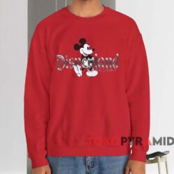 Mickey Disneyland Resort T-shirt 3 Mickey Disneyland Resort T shirt Red Sweatshirt