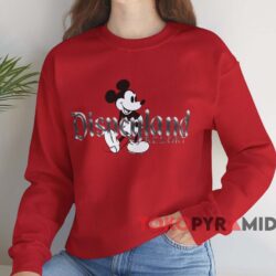 Mickey Disneyland Resort T-shirt 4 Mickey Disneyland Resort T shirt Red Sweatshirt