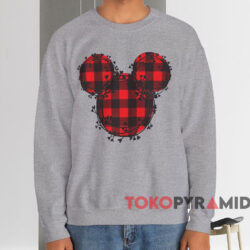 Mickey Head Graphic T-shirt 4 Mickey Head Graphic T shirt Grey Sweatshirt