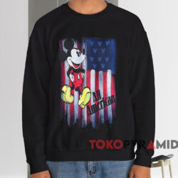 Mickey Mouse All American T-shirt 4 Mickey Mouse All American T shirt Black Sweatshirt