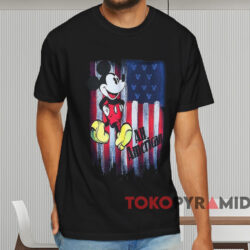 Mickey Mouse All American T shirt Black T shirt