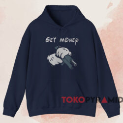 Mickey Mouse Get Money T-shirt 2 Mickey Mouse Get Money T shirt Navy Hoodie