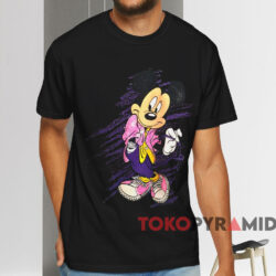 Mickey Mouse Miami Vice T shirt Black T shirt