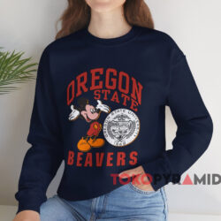 Mickey Mouse Oregon State University T-shirt 4 Mickey Mouse Oregon State University T shirt Navy Sweatshirt
