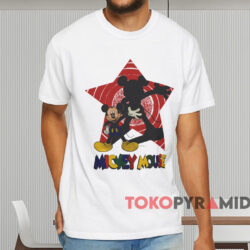 Mickey Mouse Star T shirt White T shirt