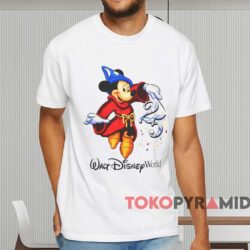 Mickey Mouse Walt Disney World 25th Anniversary T shirt White T shirt