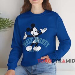 Mickey Mouse Walt Disney World T-shirt 3 Mickey Mouse Walt Disney World T shirt Blue Sweatshirt