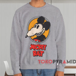 Mickey Rat T-shirt 4 Mickey Rat T shirt Grey Sweatshirt