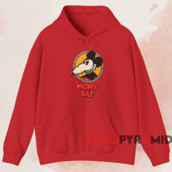 Mickey Rat T-shirt 2 Mickey Rat T shirt Red Hoodie