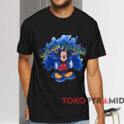 Mickey Splash Mountain Ride I Survived T shirt Black T shirt