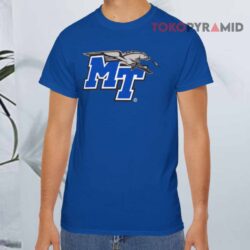 Middle Tennessee State Blue Raiders Blue T shirt