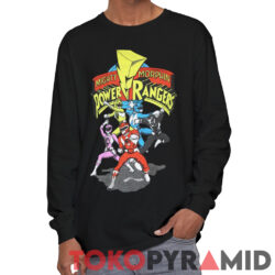 Mighty Morphin Power Ranger Tee 3 Mighty Morphin Power Ranger Tee Long Sleeve