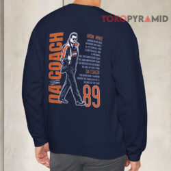 Mike Ditka Memorial Sweatshirt Back