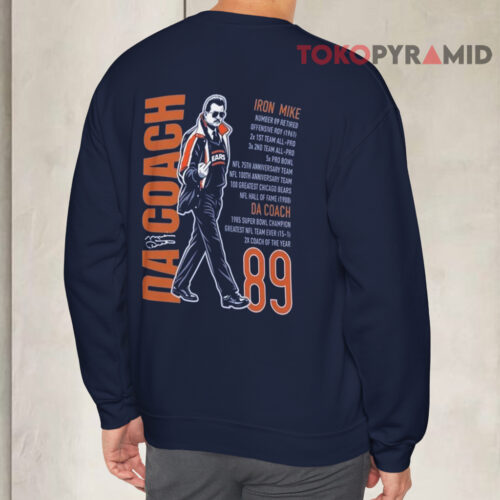 Mike Ditka Memorial Sweatshirt Back