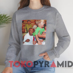 Mike Tyson Biting Kids Shirt Grey Sweatshirt