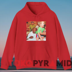 Mike Tyson Biting Kids Shirt Red Hoodie