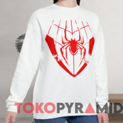 Miles Morales Spider Man T-shirt 3 Miles Morales Spider Man T shirt White Sweatshirt