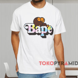 Milo On Bape T shirt White T shirt