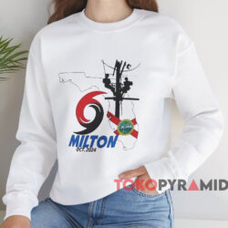 Milton Oct 2024 T-shirt 3 Milton Oct 2024 T shirt White Sweatshirt