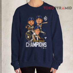 Milwaukee Brewers 2026 World Series Champions Caricature Sweatshirt