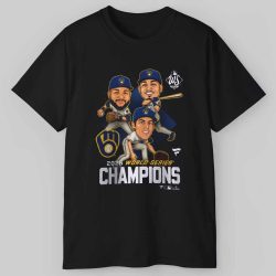 Milwaukee Brewers 2026 World Series Champions Caricature T Shirt