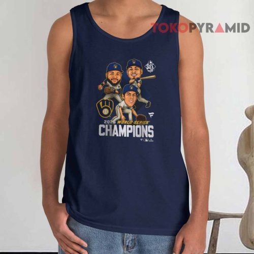 Milwaukee Brewers 2026 World Series Champions Caricature Tank Top