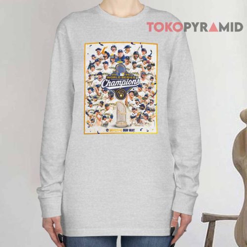 Milwaukee Brewers 2026 World Series Champions Long sleeved