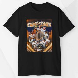 Milwaukee Brewers Campeones World Series 2026 MLB Baseball T Shirt