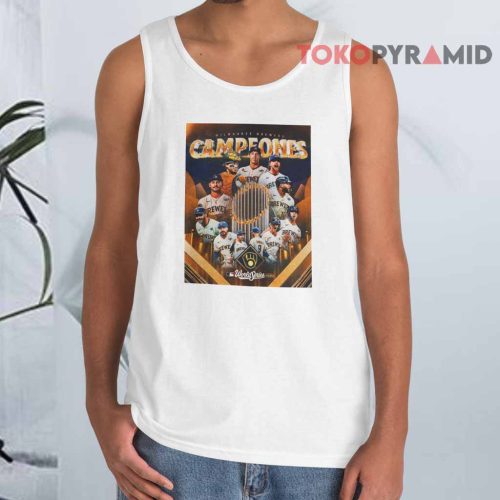 Milwaukee Brewers Campeones World Series 2026 MLB Baseball Tank Top