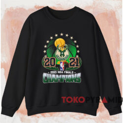 Milwaukee Bucks 2021 Nba Finals Champions Shirt Black Sweatshirt