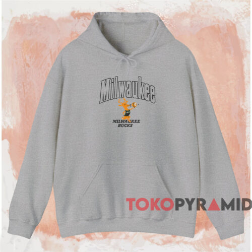 Milwaukee Bucks Bango Shirt Grey Hoodie Milwaukee Bucks Bango Shirt Grey Hoodie