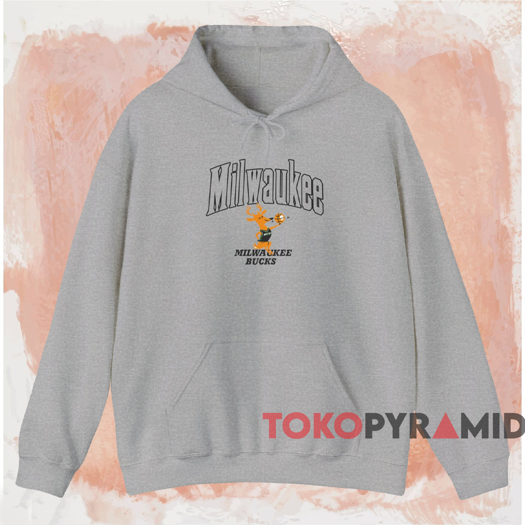 Milwaukee Bucks Bango Shirt Grey Hoodie Milwaukee Bucks Bango Shirt Grey Hoodie
