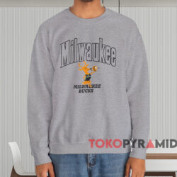 Milwaukee Bucks Bango Shirt 4 Milwaukee Bucks Bango Shirt Grey Sweatshirt