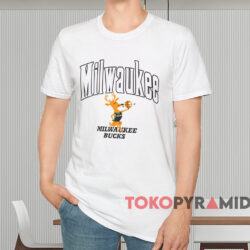 Milwaukee Bucks Bango Shirt White T shirt
