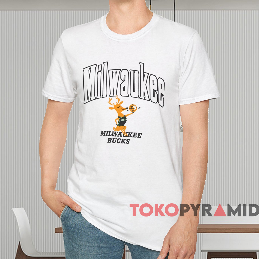Milwaukee Bucks Bango Shirt White T shirt Milwaukee Bucks Bango Shirt White T shirt