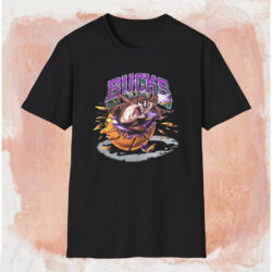 Milwaukee Bucks Looney Tunes Taz Shirt Black T shirt