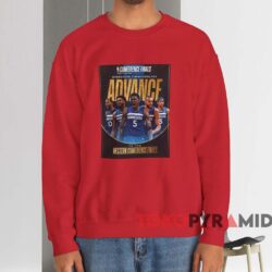 Minnesota Timberwolves Advance To The Western Conference Finals NBA 2024 Shirt 4 Minnesota Timberwolves Advance To The Western Conference Finals Nba 2024 Shirt Red Sweatshirt